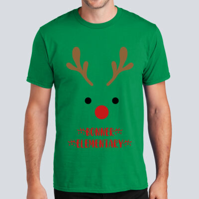 Adult T-Shirt - Winter Holidays - Reindeer Thumbnail