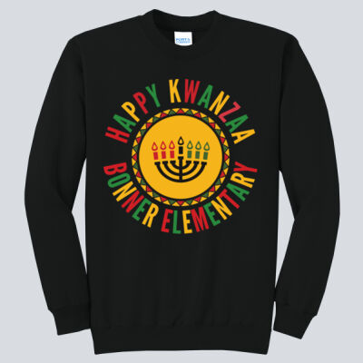 Adult Crewneck - Winter Holidays - Happy Kwanzaa Thumbnail