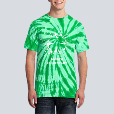 Adult Tie-Dye T-Shirt - Spring Holidays - Shamrock Thumbnail