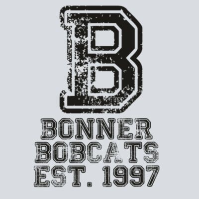 Distressed with Letter - Black Thumbnail