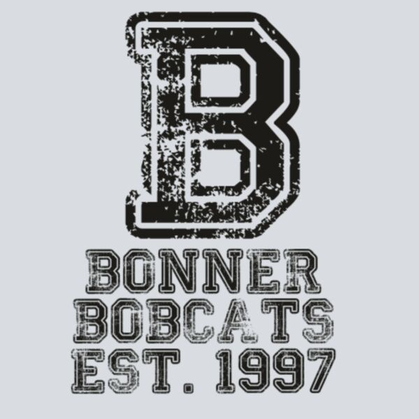 Distressed with Letter - Black Thumbnail