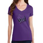 Women's V Neck Tee - Decorated Thumbnail